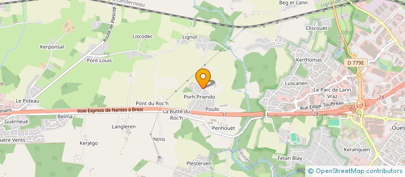 localisation de l'entreprise NOVA FOOD CONSULTING  PLOEREN