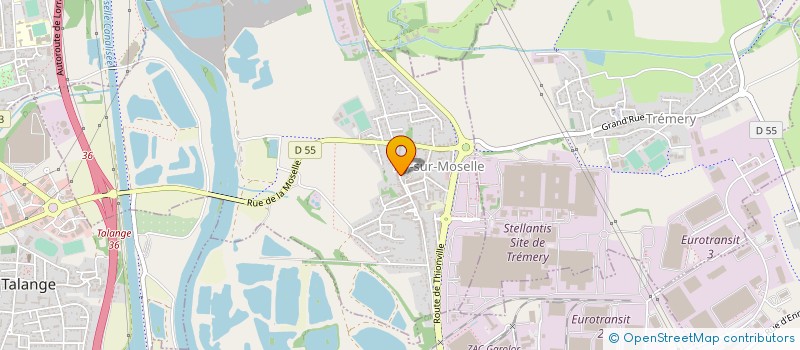 localisation de l'entreprise NOVA FOODS  AY-SUR-MOSELLE