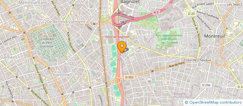 localisation de l'entreprise NOVA FRANCE à BAGNOLET