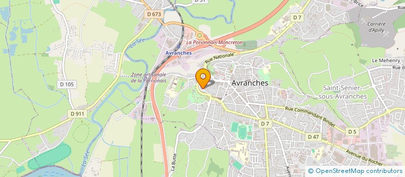 localisation de l'entreprise NOVA GEOTHERMIE  AVRANCHES