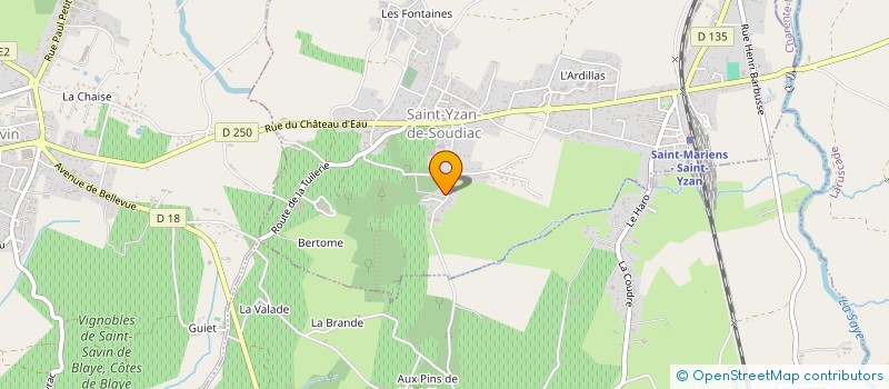 localisation de l'entreprise NOVA HABITAT  SAINT-YZAN-DE-SOUDIAC