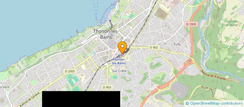 localisation de l'entreprise NOVA HABITAT à THONON-LES-BAINS