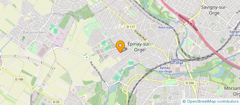 localisation de l'entreprise NOVA HOLDING  EPINAY-SUR-ORGE