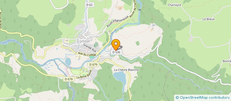 localisation de l'entreprise NOVA HOME à CONDAT