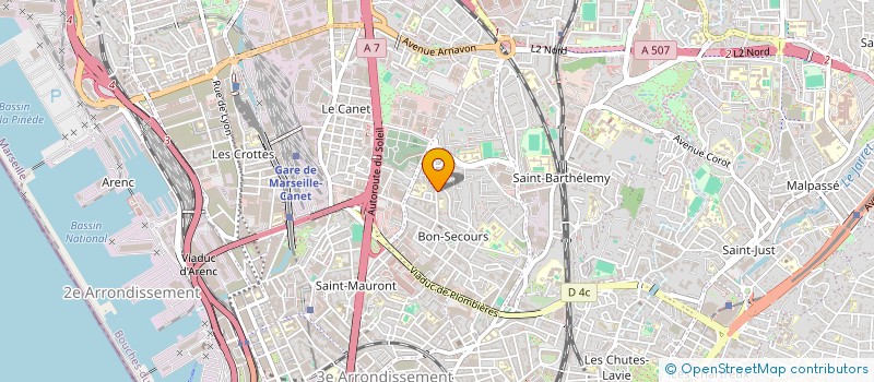 localisation de l'entreprise NOVA IMMO à MARSEILLE