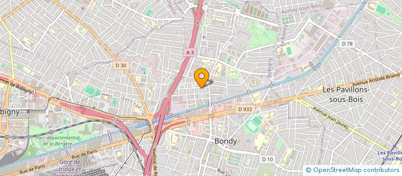 localisation de l'entreprise NOVA IMMO  BONDY