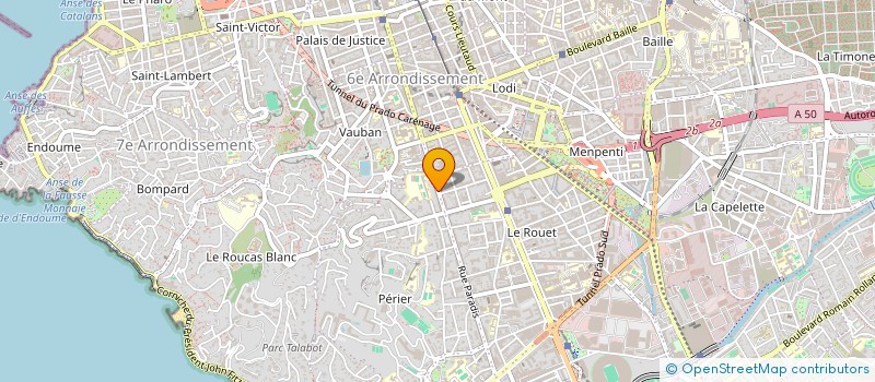 localisation de l'entreprise NOVA IMMO BAT à MARSEILLE
