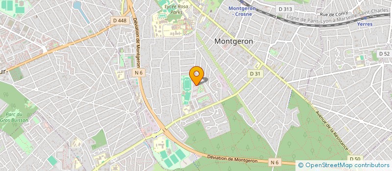 localisation de l'entreprise NOVA IMMOBILIER à MONTGERON