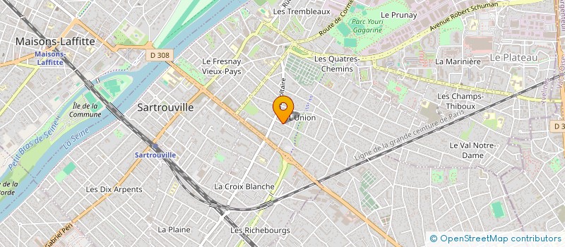 localisation de l'entreprise NOVA IMMOBILIS  SARTROUVILLE