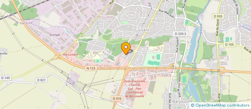 localisation de l'entreprise NOVA IMPORT CONNECT à LUISANT