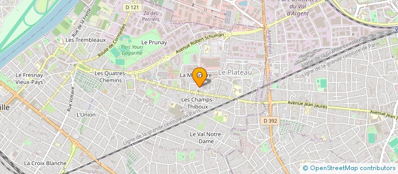 localisation de l'entreprise NOVA INCENDIE  SARTROUVILLE