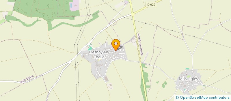 localisation de l'entreprise NOVA INDUSTRIES  FRESNOY-EN-THELLE