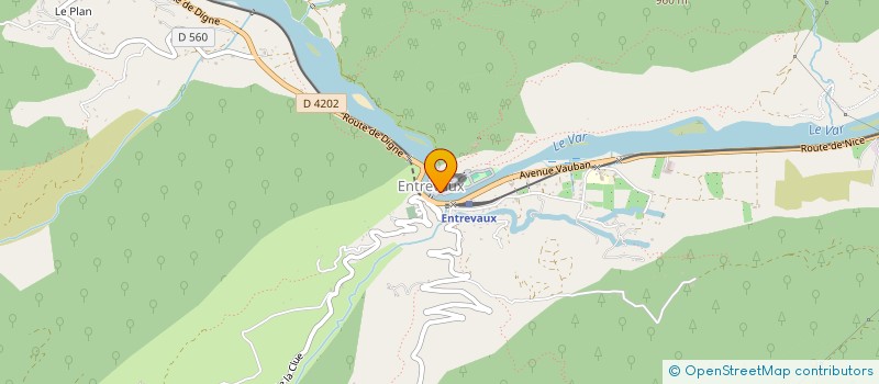 localisation de l'entreprise NOVA LUX PRODUCTION  GRIMAUD