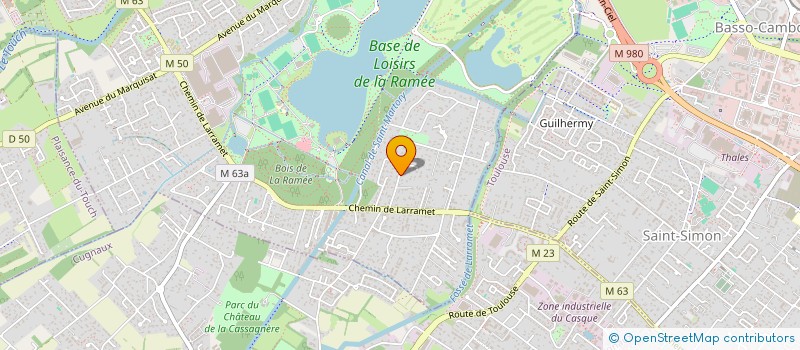 localisation de l'entreprise NOVA MARKETING à TOURNEFEUILLE