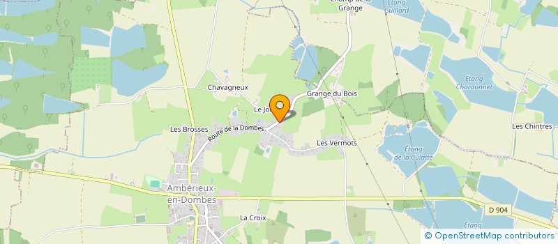 localisation de l'entreprise NOVA MOBILITE  AMBERIEUX-EN-DOMBES