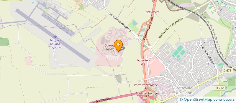 localisation de l'entreprise NOVA OUEST  BRETTEVILLE-SUR-ODON