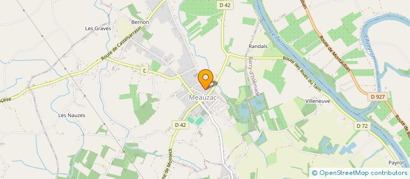 localisation de l'entreprise NOVA-PARTNERS  MEAUZAC