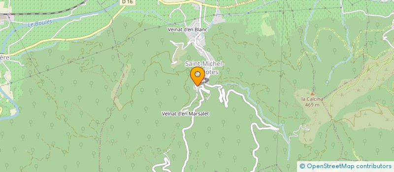 localisation de l'entreprise NOVA PAYSAGE  SAINT-MICHEL-DE-LLOTES