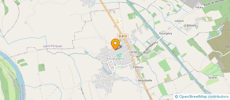 localisation de l'entreprise NOVA PERFORMANCE  ESCATALENS