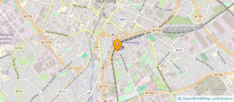 localisation de l'entreprise NOVA'PRIM à TOURCOING