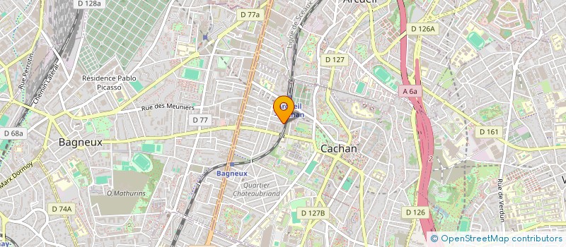 localisation de l'entreprise NOVA PROJECT à CACHAN
