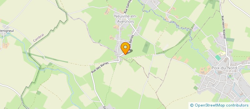 localisation de l'entreprise NOVA RECREATIFS  NEUVILLE-EN-AVESNOIS