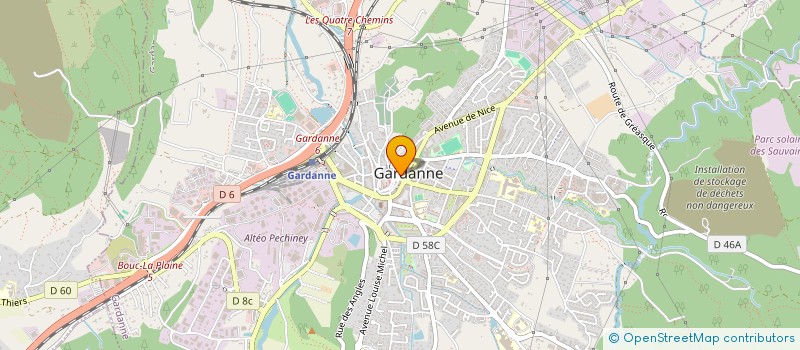localisation de l'entreprise NOVA RENOVATION à GARDANNE
