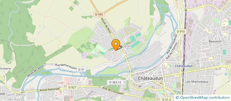 localisation de l'entreprise NOVA RESEAU à CHATEAUDUN
