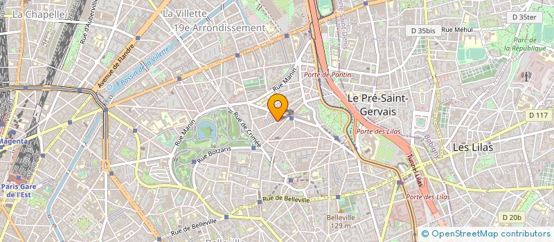 localisation de l'entreprise NOVA SERVICES à PARIS