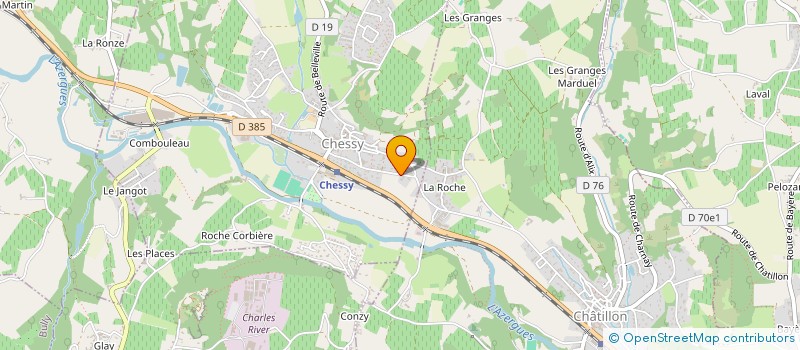 localisation de l'entreprise NOVA SOLUTION COMPAGNY  CHESSY