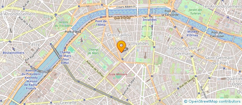 localisation de l'entreprise NOVA SPECTRA à PARIS