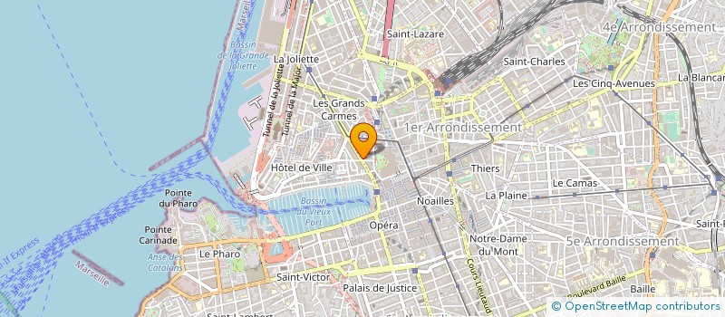 localisation de l'entreprise NOVA START à MARSEILLE