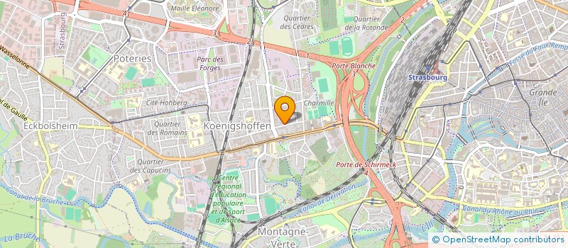 localisation de l'entreprise NOVA SYNERGIE  STRASBOURG