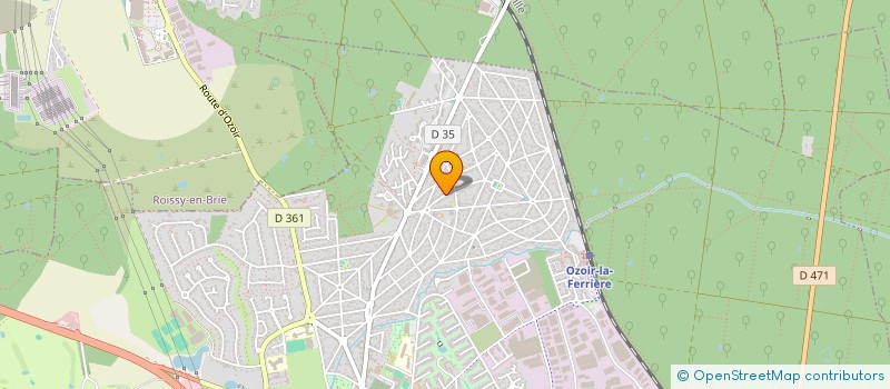 localisation de l'entreprise NOVA TEAM  OZOIR-LA-FERRIERE