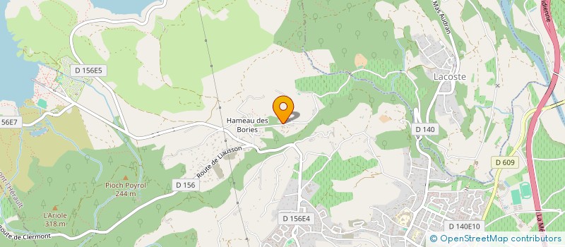 localisation de l'entreprise NOVA UP FINANCE  CLERMONT-L'HERAULT