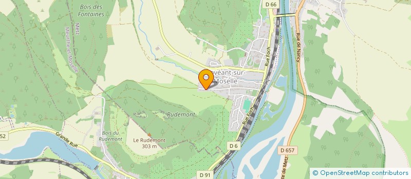 localisation de l'entreprise NOVA VIA  NOVEANT-SUR-MOSELLE