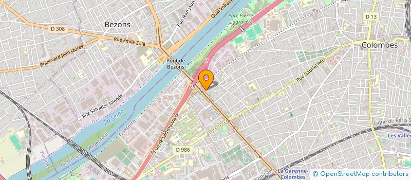 localisation de l'entreprise NOVA VICTORIA à COLOMBES