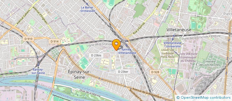localisation de l'entreprise NOVA VTC à EPINAY-SUR-SEINE