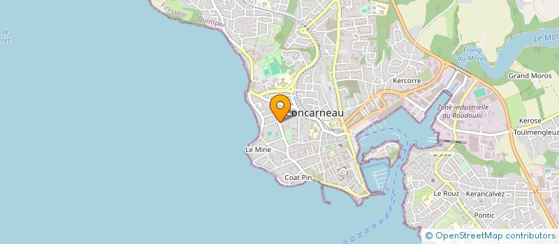localisation de l'entreprise NOVA WELLNESS CONSULTING à CONCARNEAU