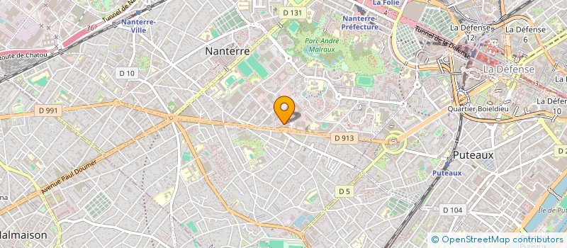 localisation de l'entreprise NOVA X   NANTERRE