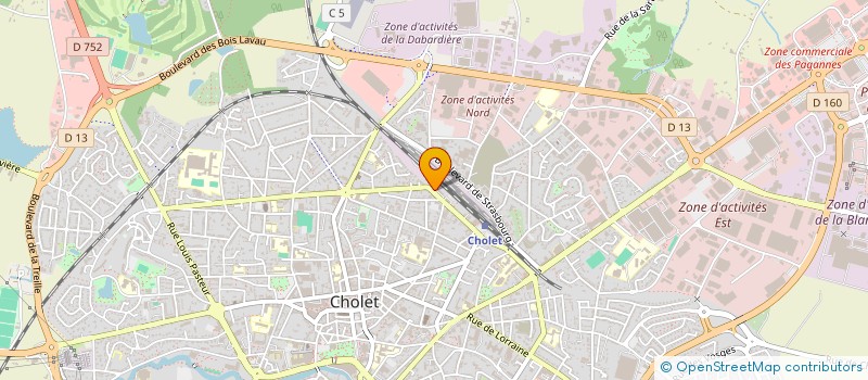 localisation de l'entreprise NOVA2 à CHOLET