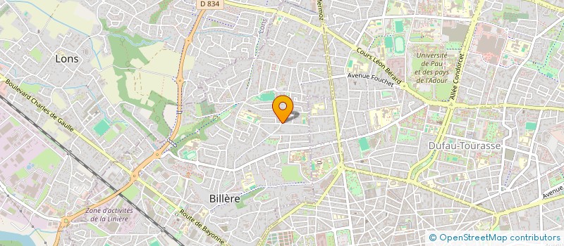 localisation de l'entreprise NOVAAS  BILLERE