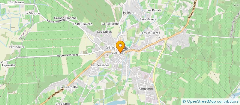 localisation de l'entreprise NOVABIZ  SERIGNAN-DU-COMTAT