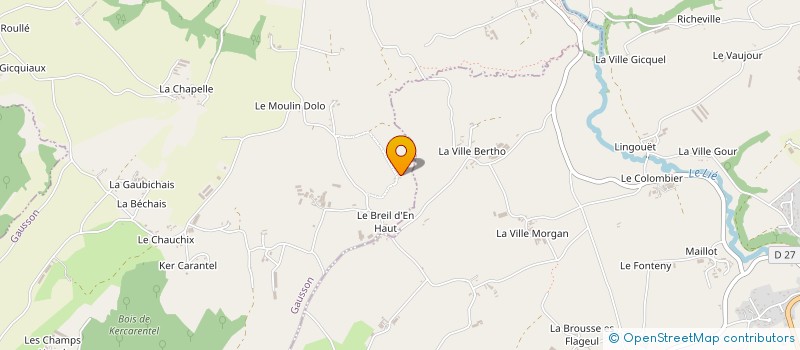 localisation de l'entreprise NOVABOIS à GAUSSON