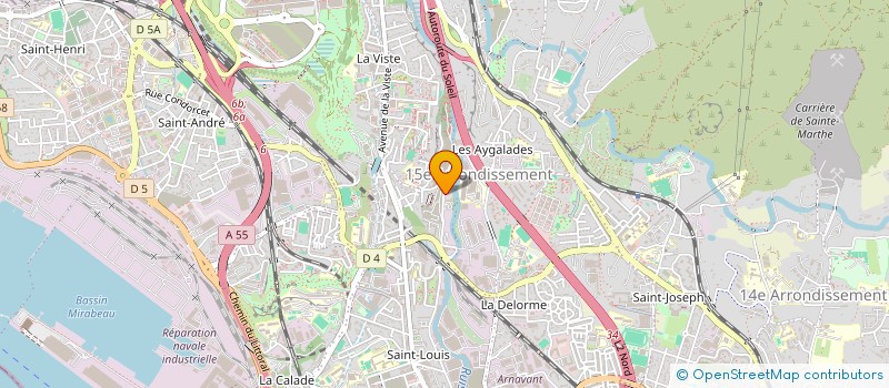 localisation de l'entreprise NOVABORNE PAR SGETAS à MARSEILLE