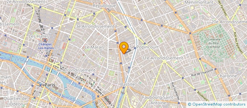 localisation de l'entreprise NOVACAM  PARIS