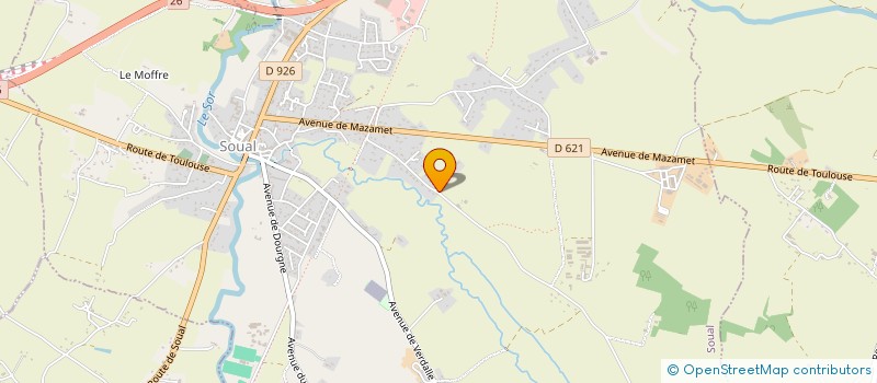 localisation de l'entreprise NOVACARE IMAGING  SOUAL