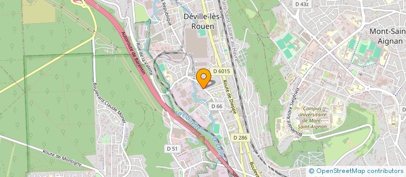 localisation de l'entreprise NOVACEL à DEVILLE-LES-ROUEN