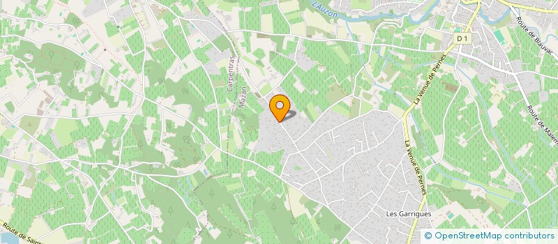 localisation de l'entreprise NOVACOM  MAZAN