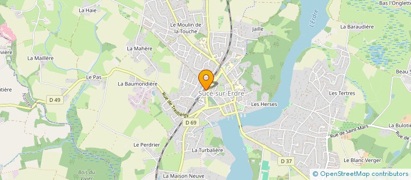 localisation de l'entreprise NOVACOURS  SUCE-SUR-ERDRE